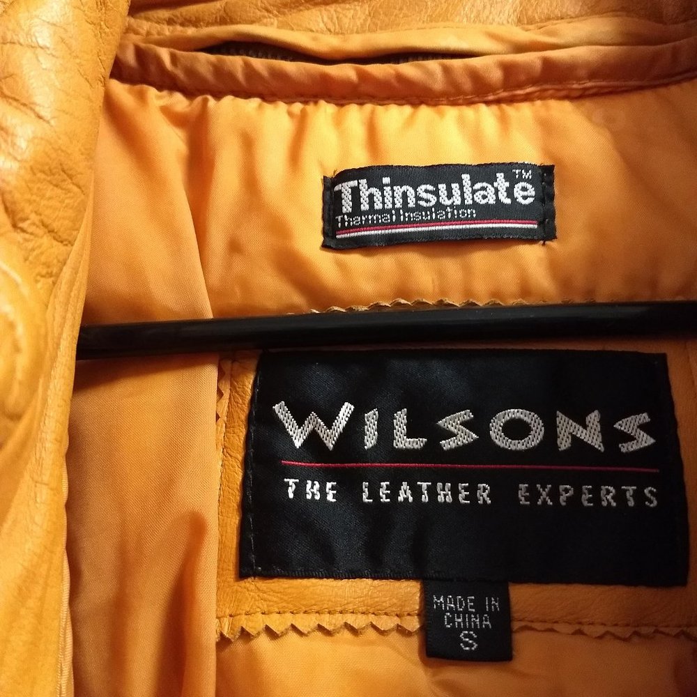 Wilson Leather Bomber Jacket